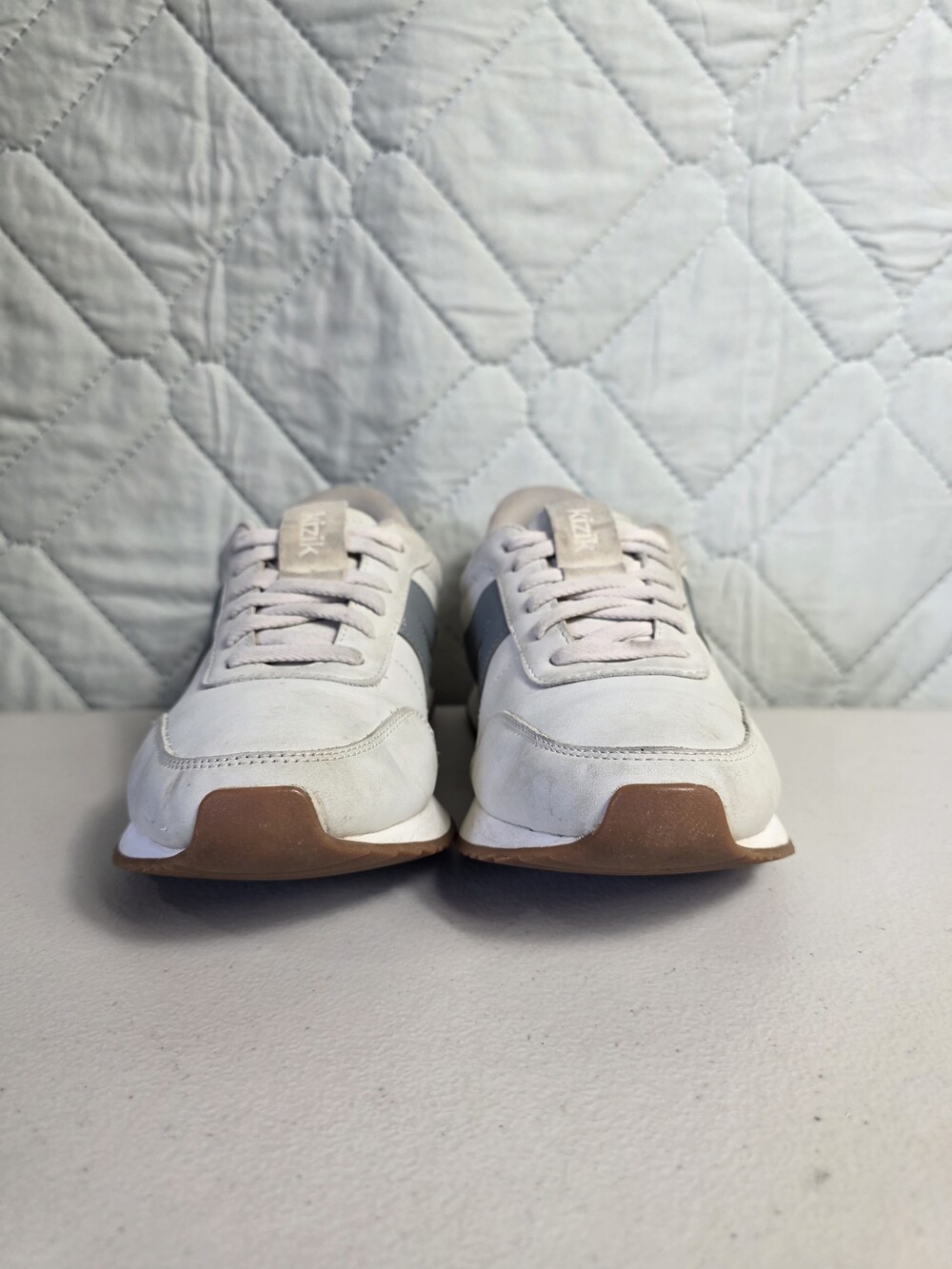 PONY Slam Dunk Lo Women's White & Gray Sneakers - Picture 9 of 10
